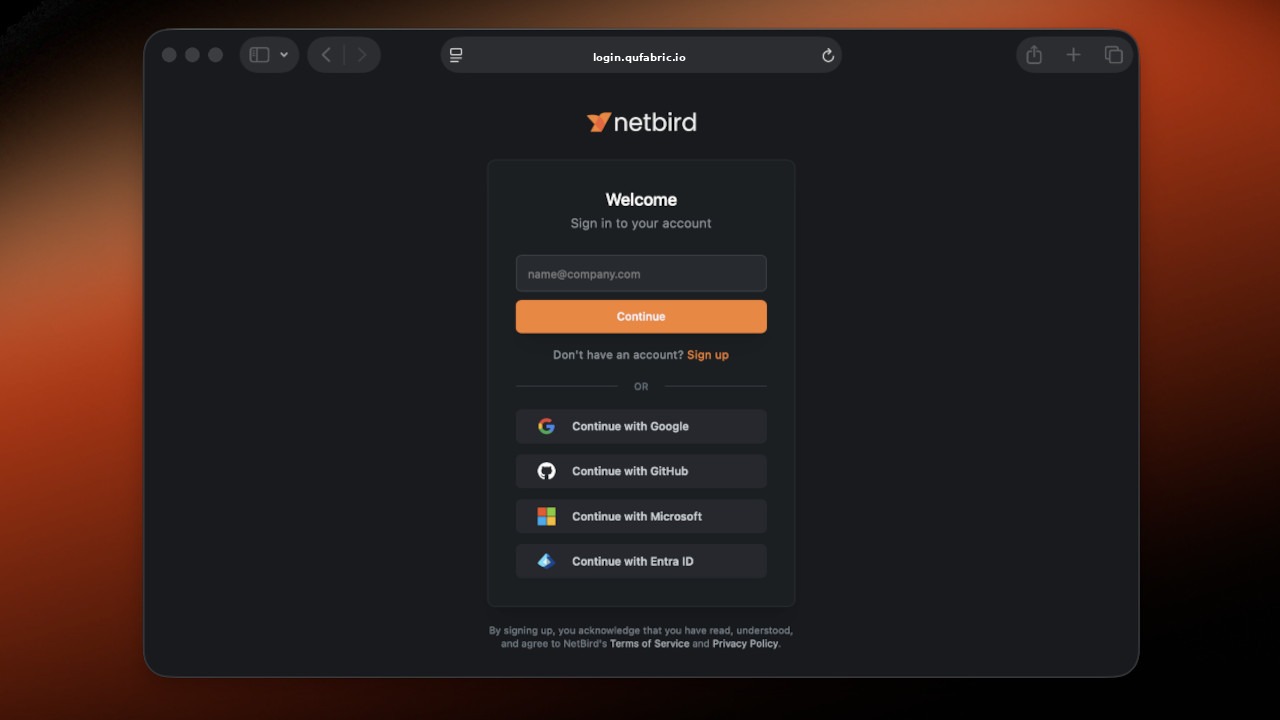 NetBird IdP SSO and MFA