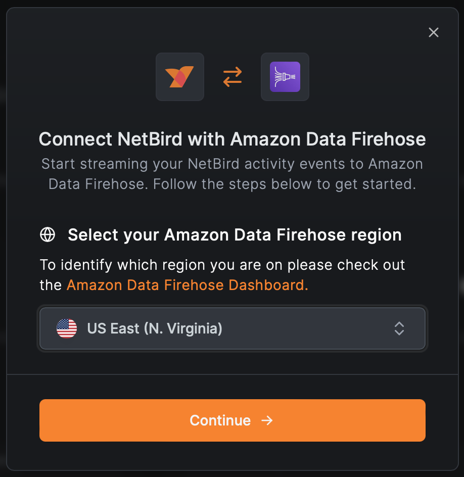 firehose-region-select