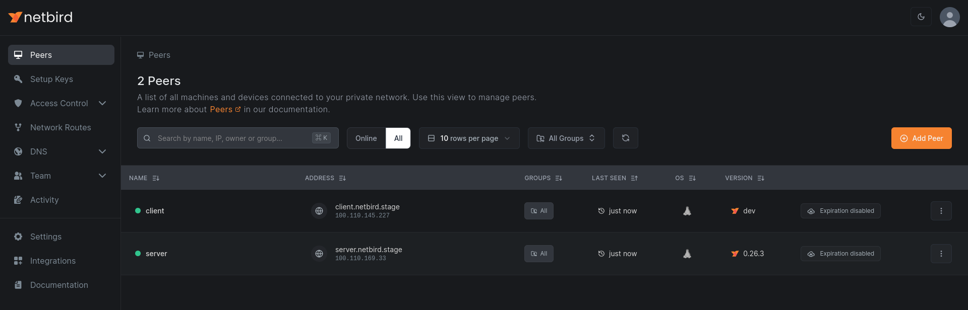 dashboard-peers-view
