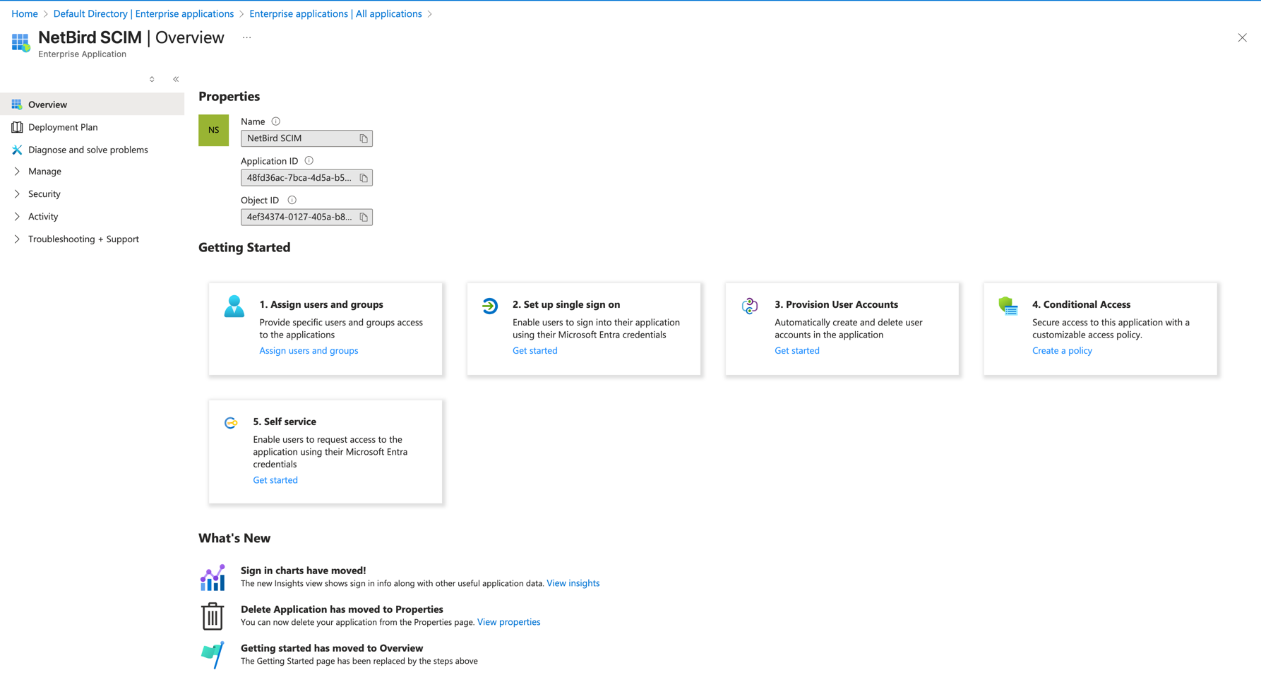 Microsoft Entra ID Application Created Successfully