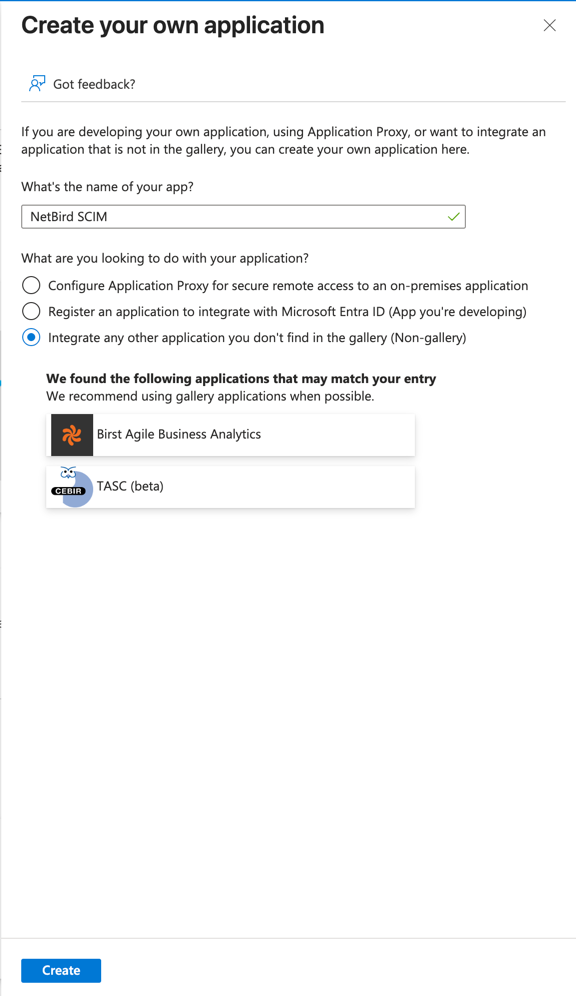 Microsoft Entra ID Application Form